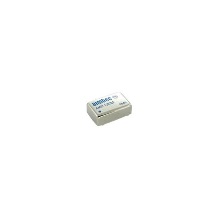 Aimtec DC to DC Converter, 48V DC to 15V DC, 5VA, 0 Hz, Nickel Coated Copper AM5T-4815SZ